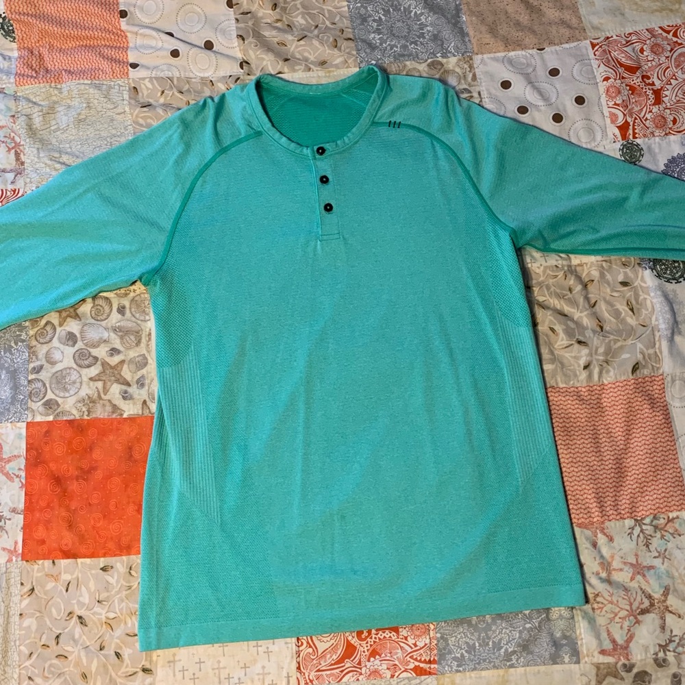 Men’s Lululemon Metal Vent Long Sleeve Henley